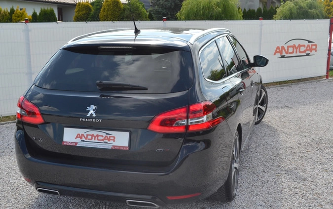 Peugeot 308 cena 66900 przebieg: 101000, rok produkcji 2019 z Grudziądz małe 254